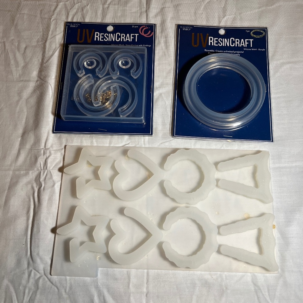 Resin Jewelry Molds (earrings and bracelets)